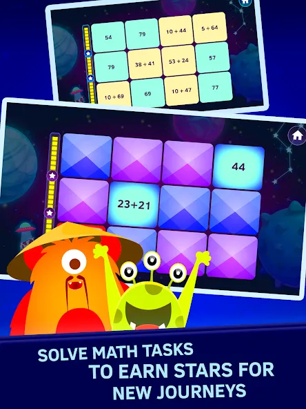 Space Math. Matematica quiz screenshot 3