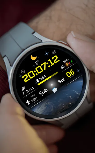 FS W255 Watch face screenshot 2