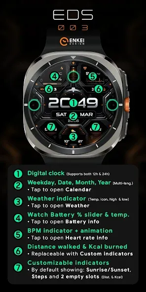 EDS 003 - health & weather screenshot 5