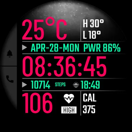 COMMO Watch Face screenshot 35