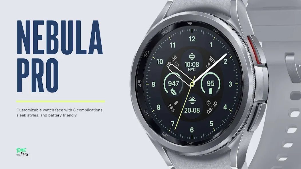 Nebula Pro Watch Face screenshot 1