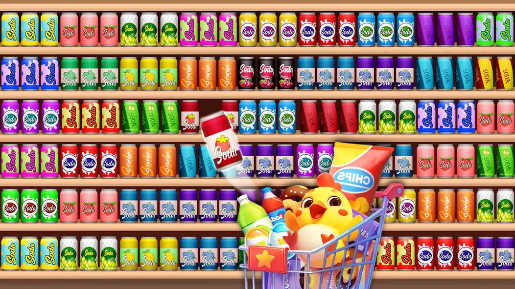 Crazy Sort ®- 商品ソーティング、マッチ3パズル screenshot 8