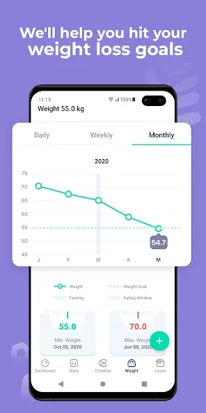 Window - Fasting tracker screenshot 2