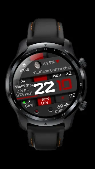 Digital Watch Face CRC042 screenshot 7