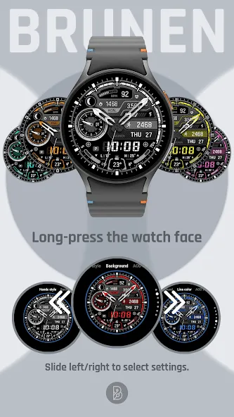 BRN116 : Watch Face screenshot 7