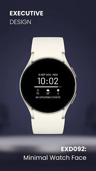 EXD092: Minimal Watch Face screenshot 4
