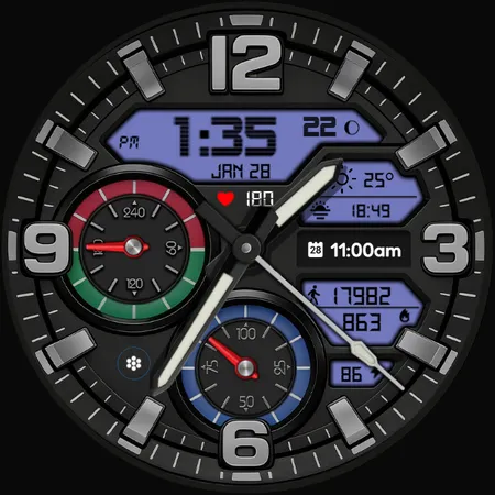 Vectora One Hybrid Watch Face screenshot 40