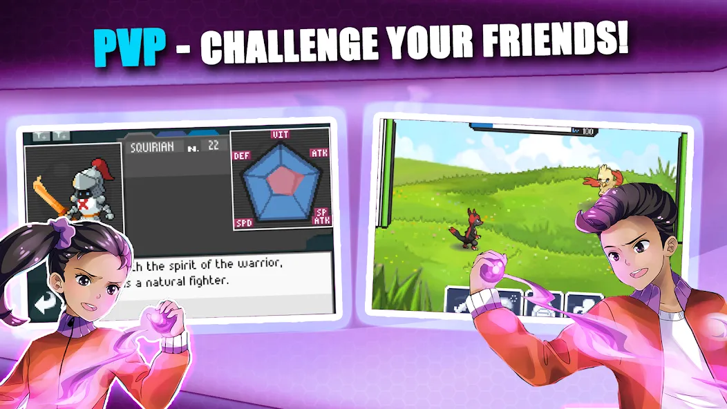 EvoCreo - Pocket Monster Game screenshot 5