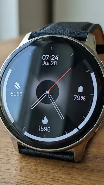 Analog watchface A5 screenshot 2