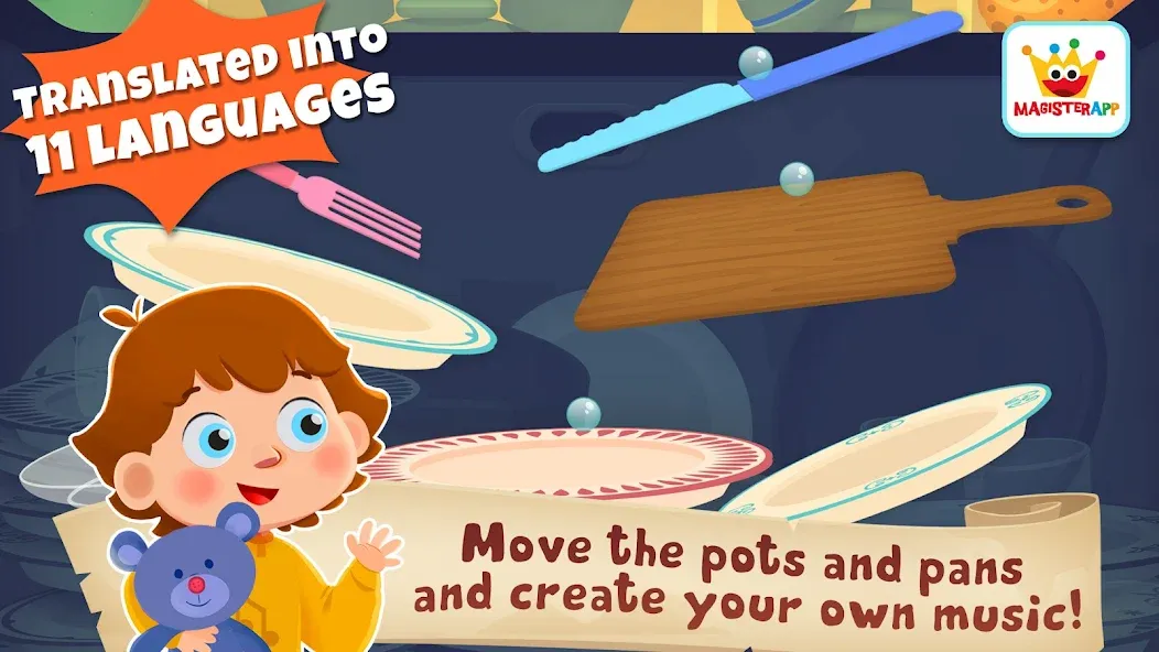 Water Drops: Music Kids Game screenshot 2