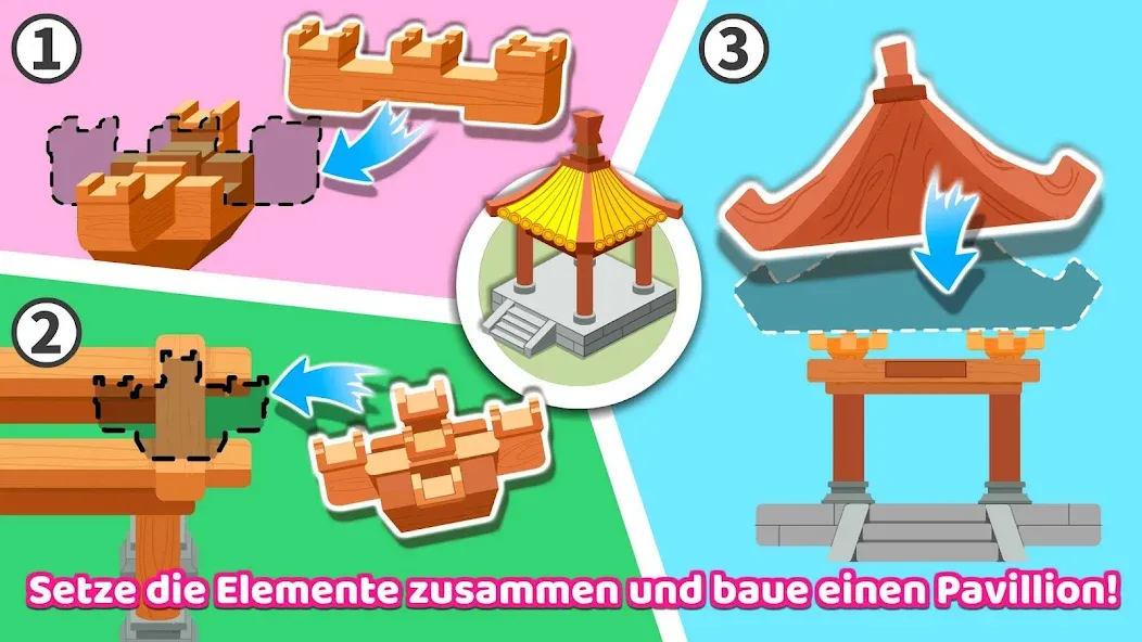 Baby Pandas Stadtgebäude screenshot 3