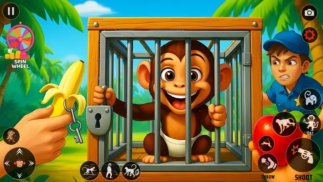 I Am Prankster Monkey Zoo screenshot 11