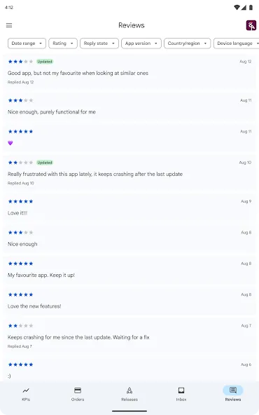 Google Play Console screenshot 11