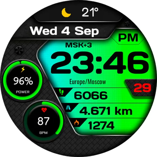 Digital Kelt Watch Face screenshot 18