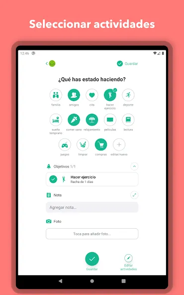 Daylio Diario: Diario Personal screenshot 10