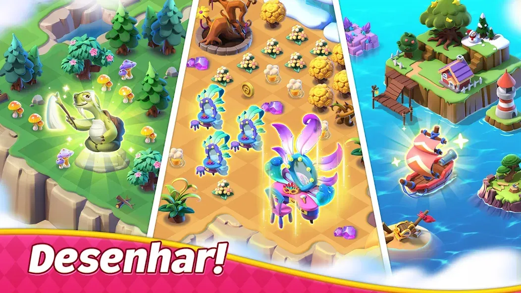 Mergical-Fun Match Island Jogo screenshot 5