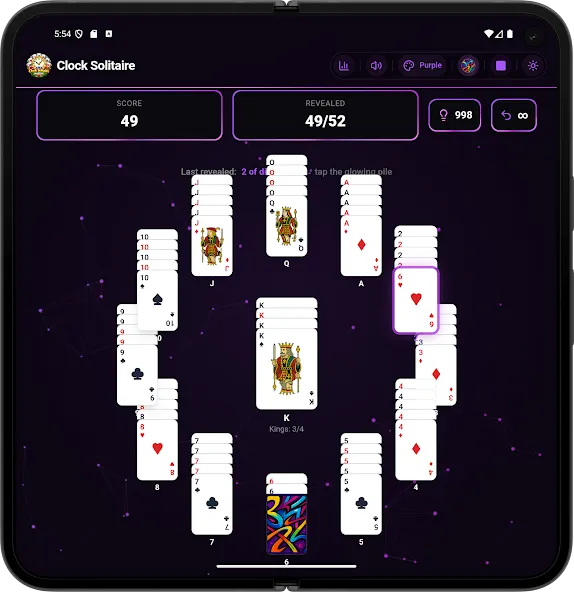 Clock Solitaire Master Offline screenshot 21