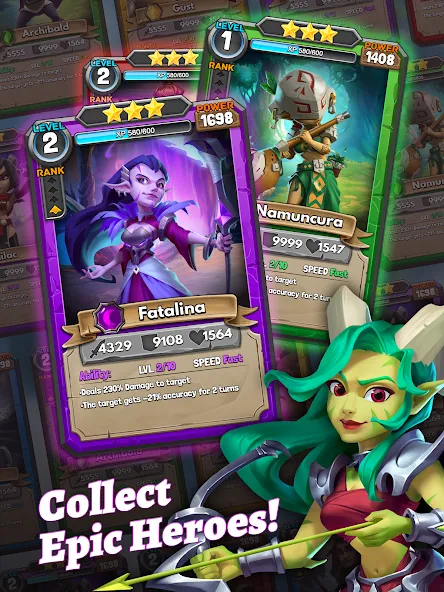 Legends & Dragons: Puzzle RPG screenshot 8
