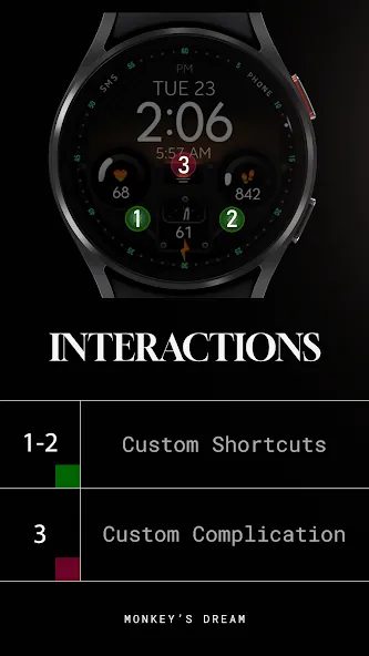Dream 107 - Digital Watch Face screenshot 8