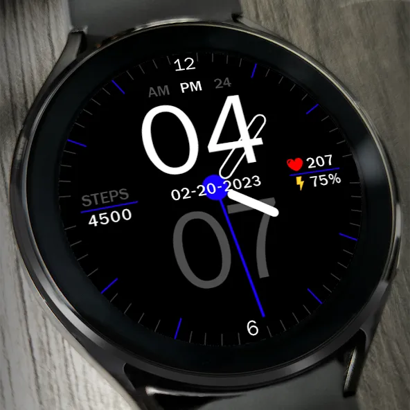 Key027 Hybrid Watch Face screenshot 3