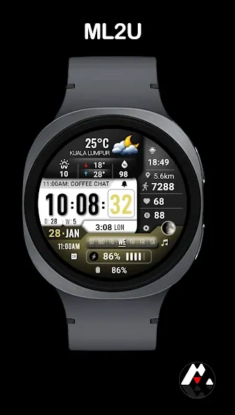 ML2U 377 Watch Face screenshot 4