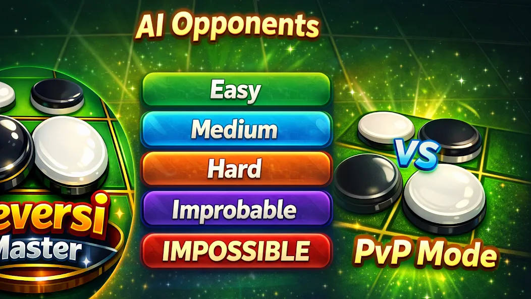 Reversi Classic Master Offline screenshot 33
