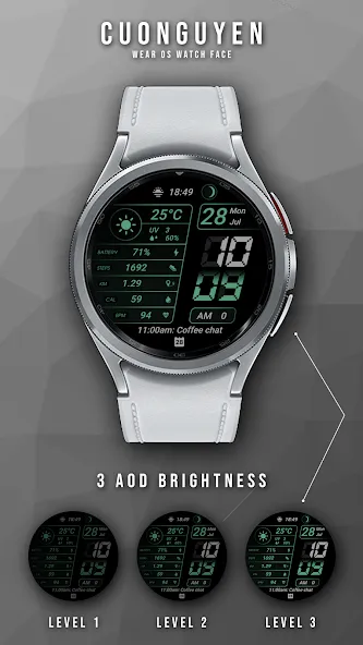 Watch face CNW-45 screenshot 2