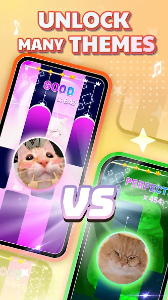 Magic Cat Piano: Music Tiles screenshot 5
