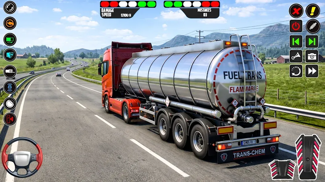Driving Simulator Truck Game screenshot 4