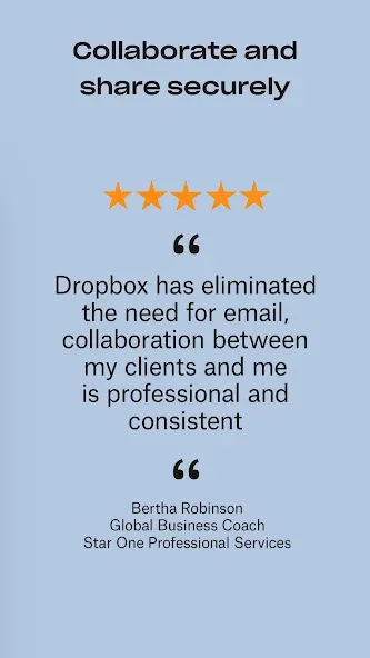 Dropbox: Secure Cloud Storage screenshot 4