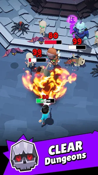 Wizario: Idle Survival screenshot 5
