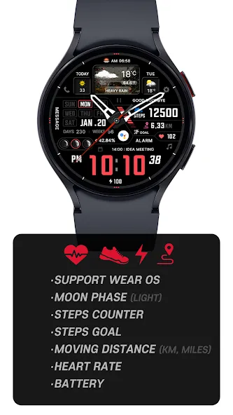 SamWatch AD Neon Weather screenshot 2