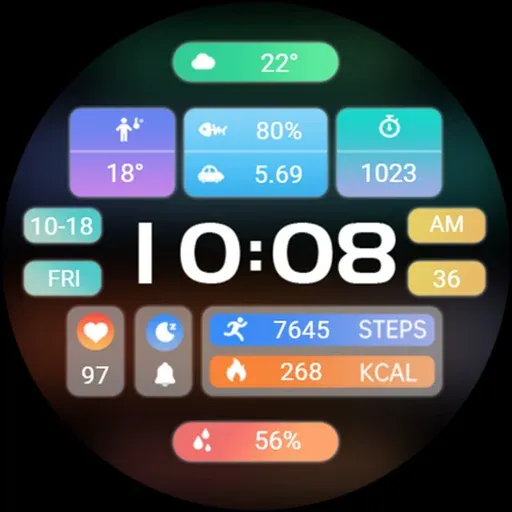 AZKin Watch Halo component screenshot 7