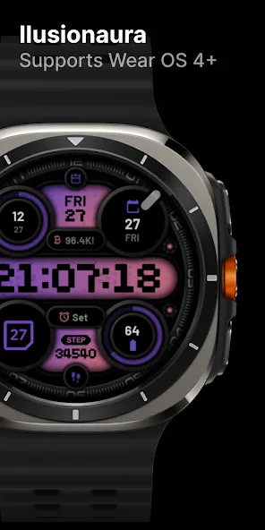 Ilusion aura: Watch Face screenshot 6
