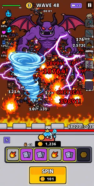 Spin Spin Defense screenshot 5