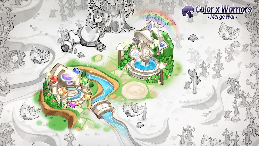 Color x Warriors: Merge War screenshot 1