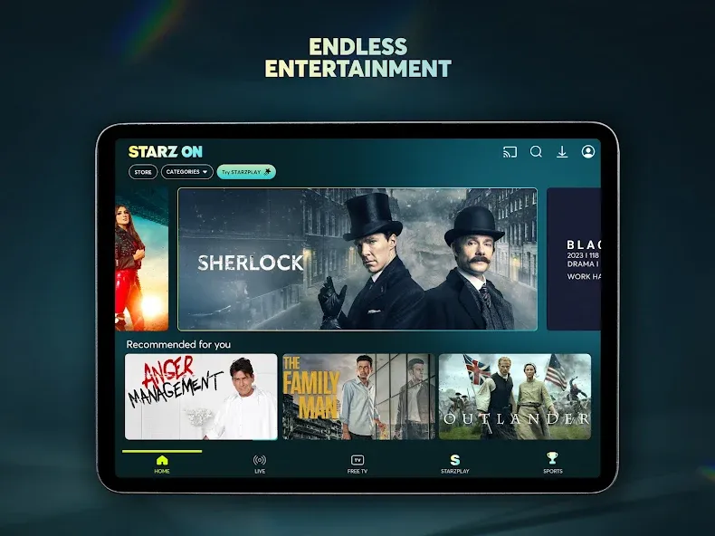 STARZ ON screenshot 14