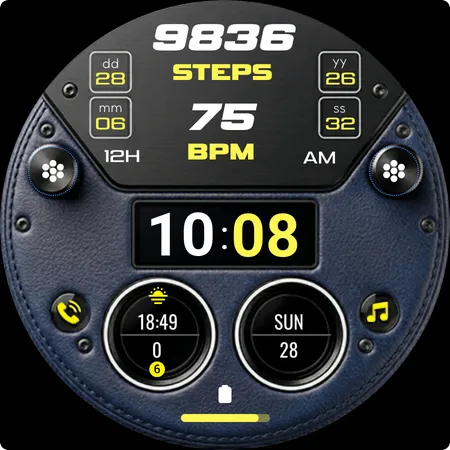 MJ200 Leather Digital Watch screenshot 28