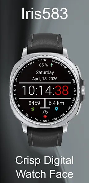 Iris583 Crisp Digital Watch screenshot 5