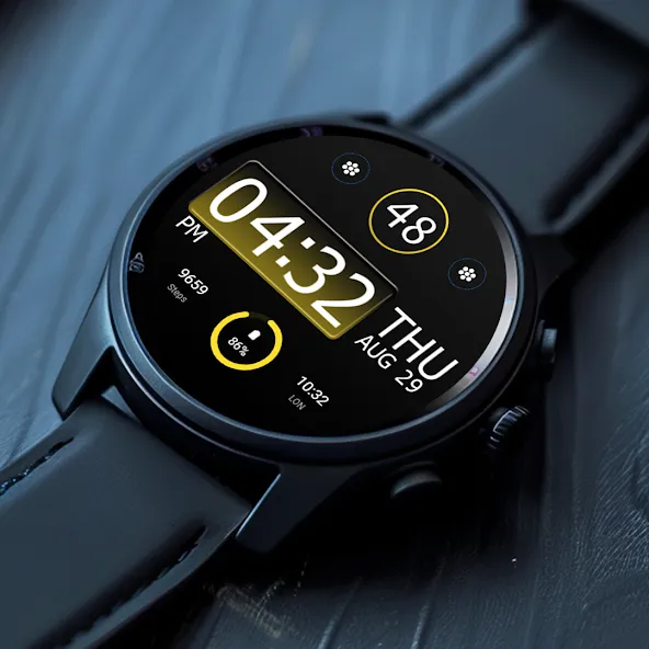 Key WF31 Digital Watch Face screenshot 3