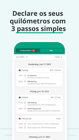Contador de KM | Driversnote screenshot 2