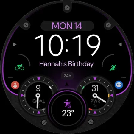 Dream 154 Digital Watch face screenshot 10