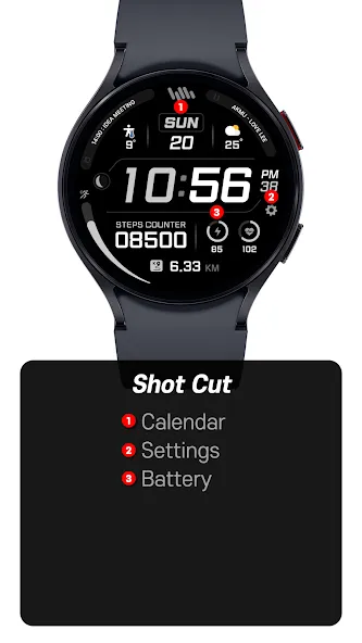 SamWatch PointColor 43 screenshot 3