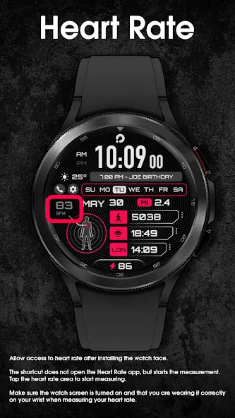 PRADO 33 Cyber Wacth Face screenshot 6