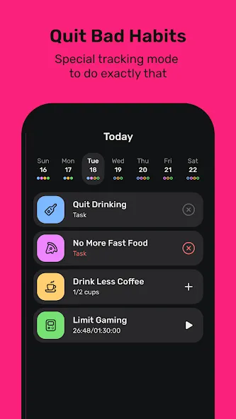 Motivated: Habit Tracker screenshot 2