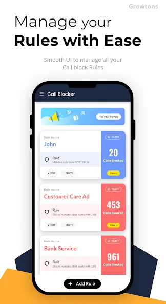Unknown Call & Contact Blocker screenshot 6