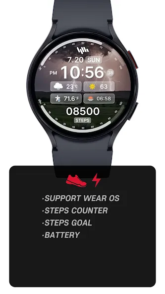 SamWatch InfoBlock Weather screenshot 2