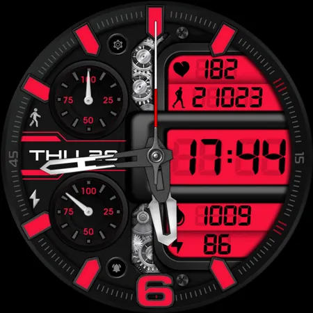 Hybrid Sport Watch Face screenshot 33