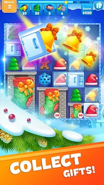 Christmas Sweeper 3 - Match 3 screenshot 6
