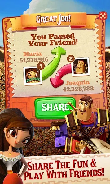 Sugar Smash: Book of Life screenshot 4